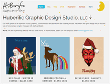 Tablet Screenshot of huberific.com